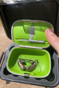 Hearing Aids in Case